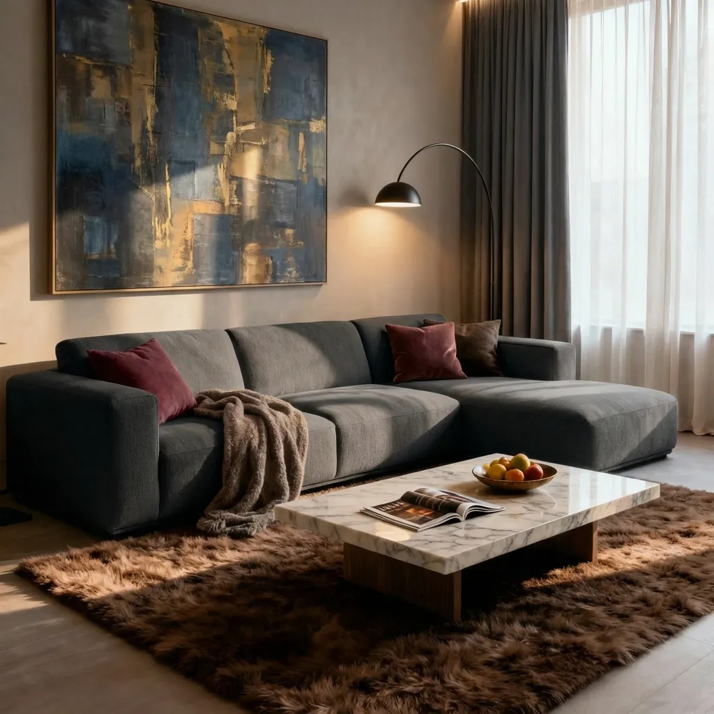 1.Arc Floor Lamp