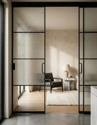 1.Glass Sliding Door