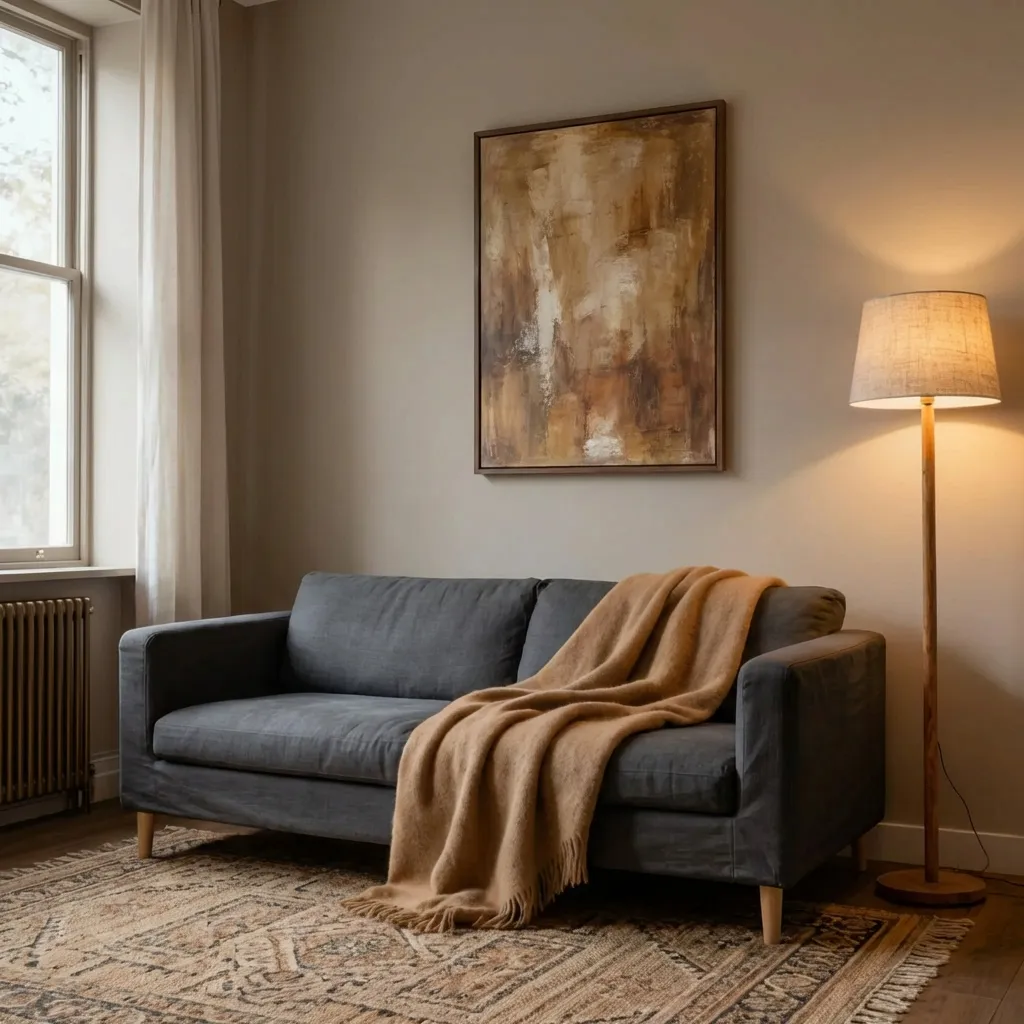 10.Wood Floor Lamp
