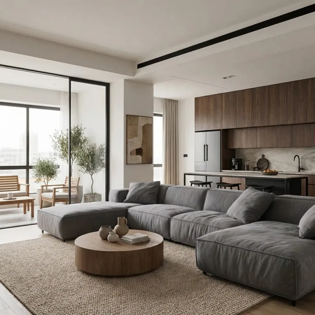 11.Grey Sofa