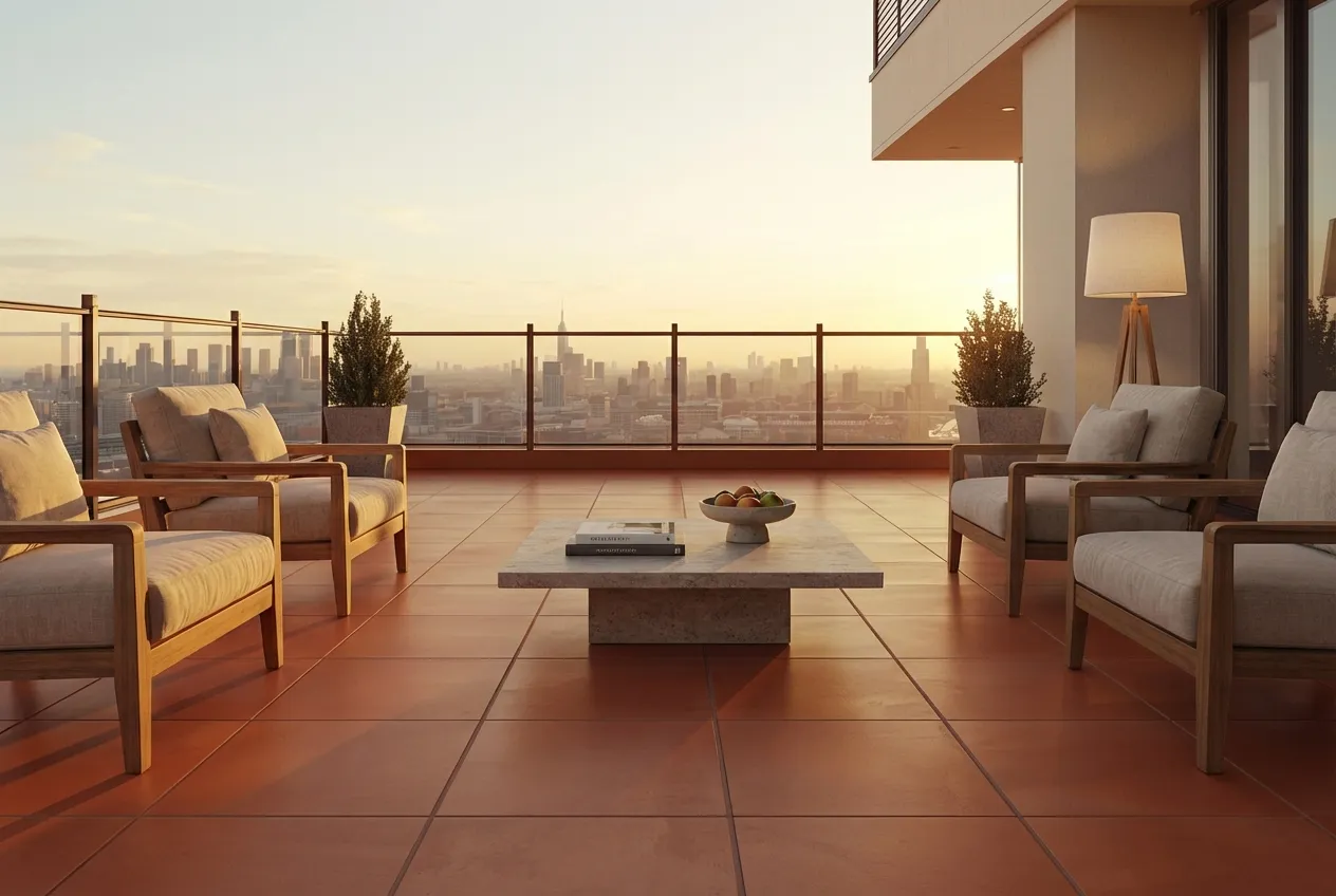 14.Smooth Terracotta Tile