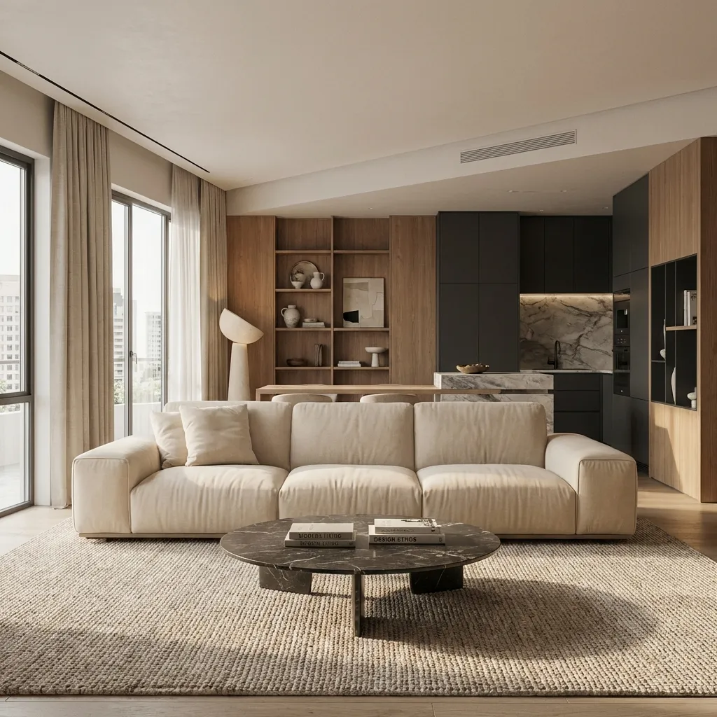 17.Beige Sofa