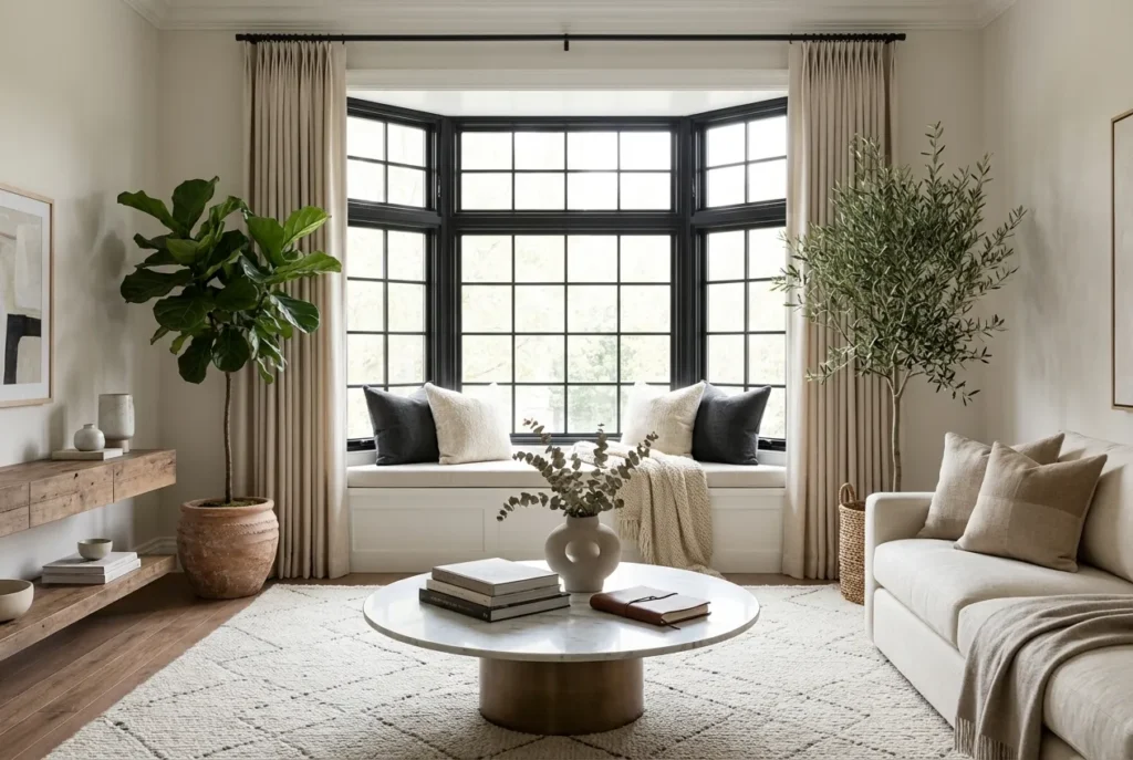 2.Black Bow Windows