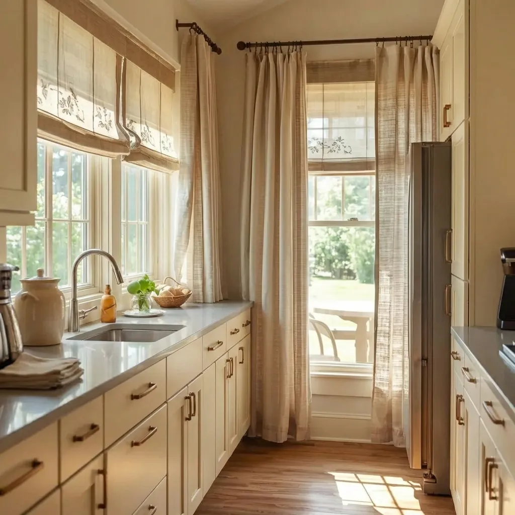 2.Kitchen Curtains