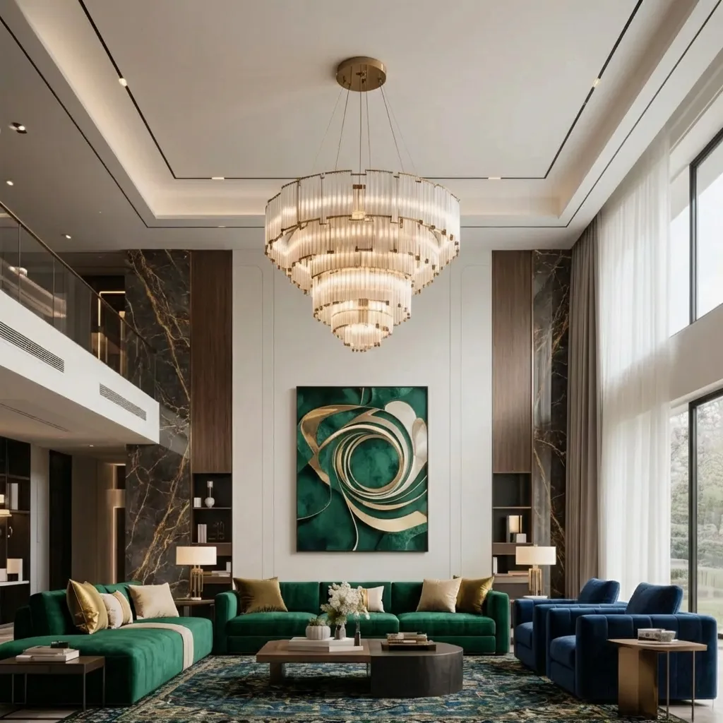 3.Art Chandelier
