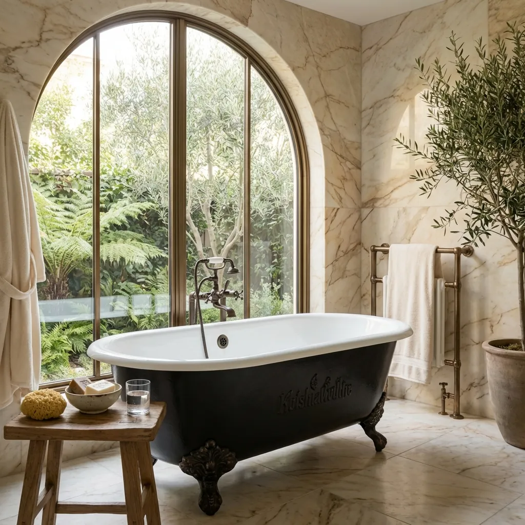 3.Cast Lron Bathtub