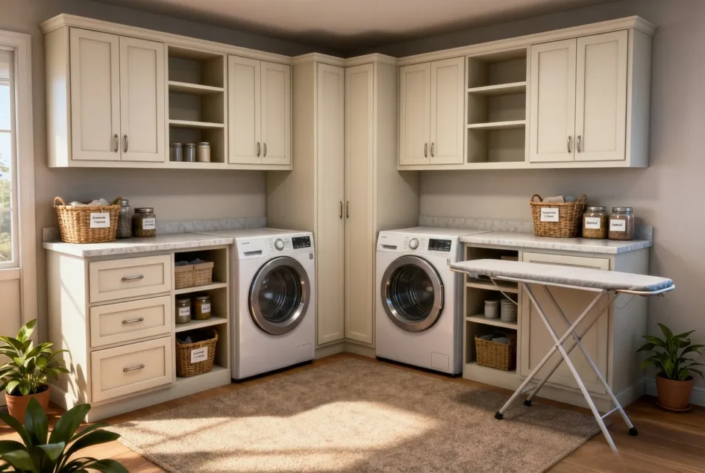 3,Laundry Room Storage Cabinets