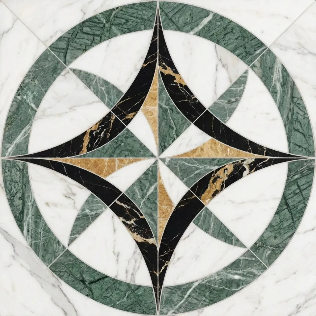 3.Modern Minimalist Medallions