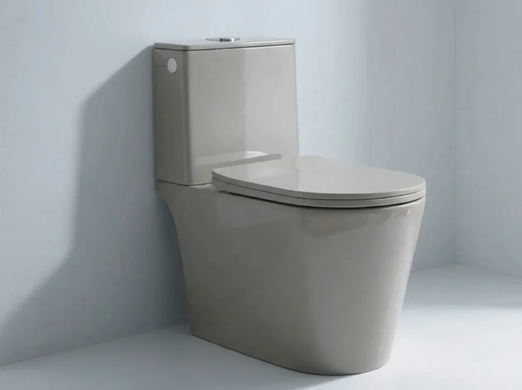 3.One Piece Toilet