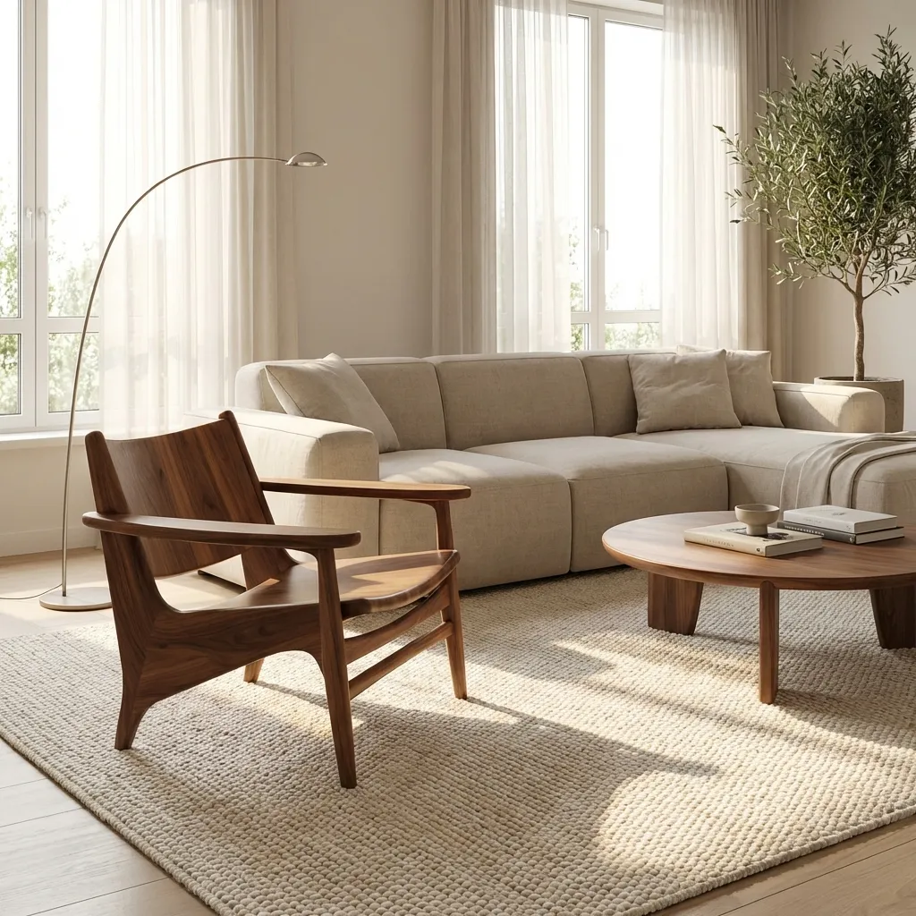 3.Wood Chair