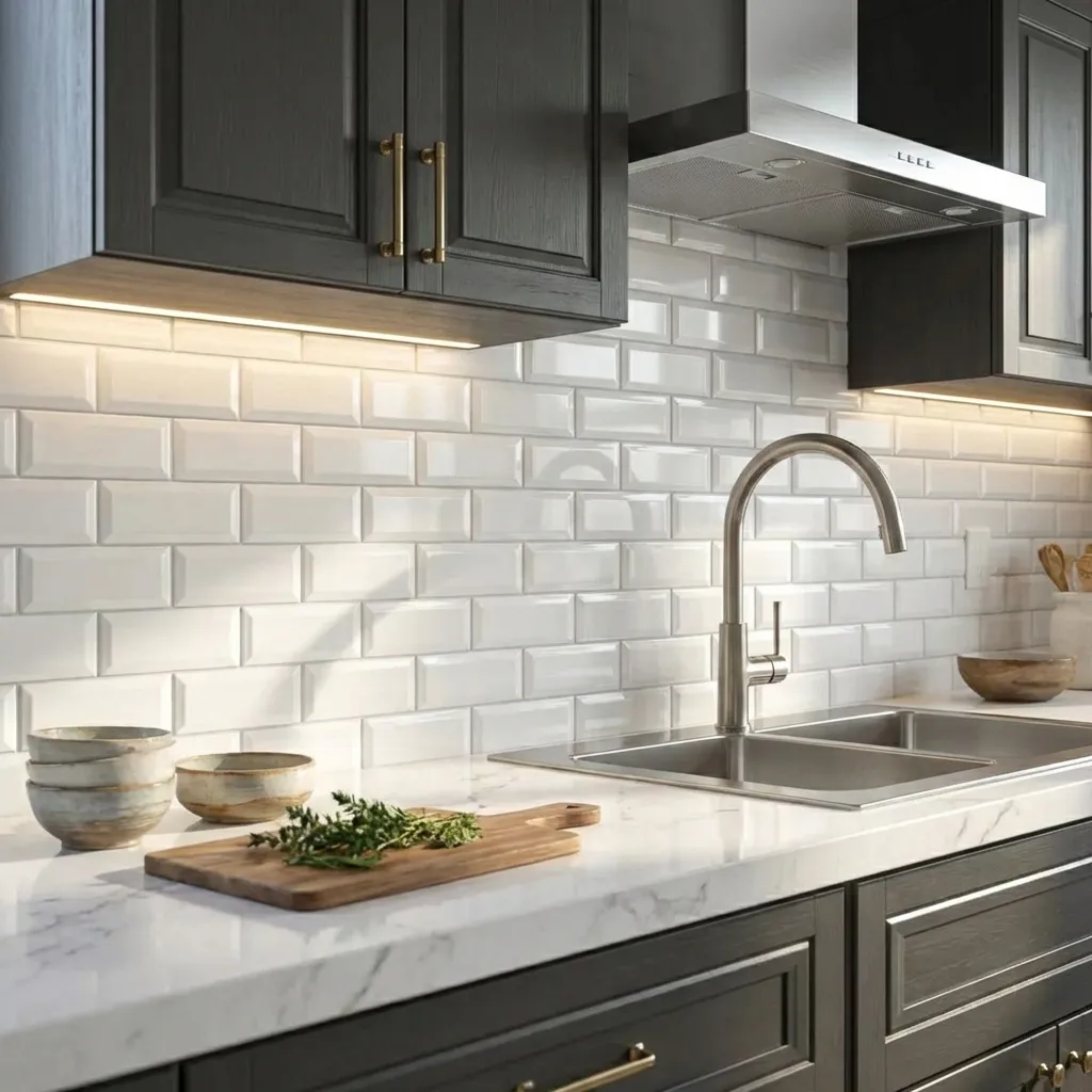 3 Subway Tiles Photo
