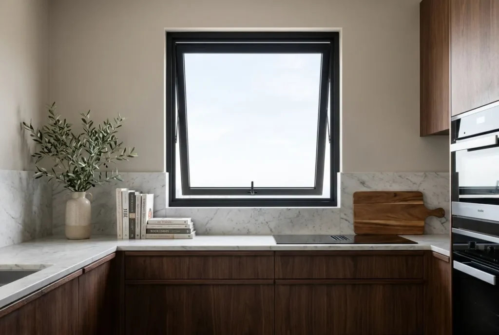 4.Black Awning Window