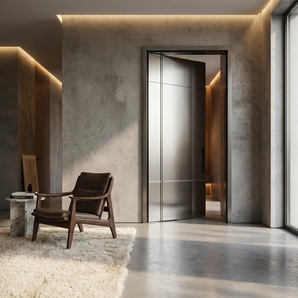 4.Metal Swing Door