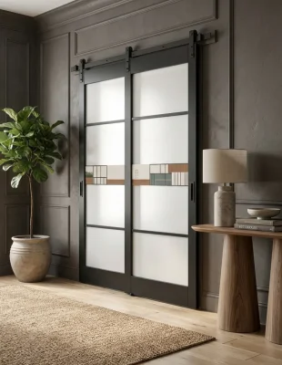 4.Vinyl Sliding Doors