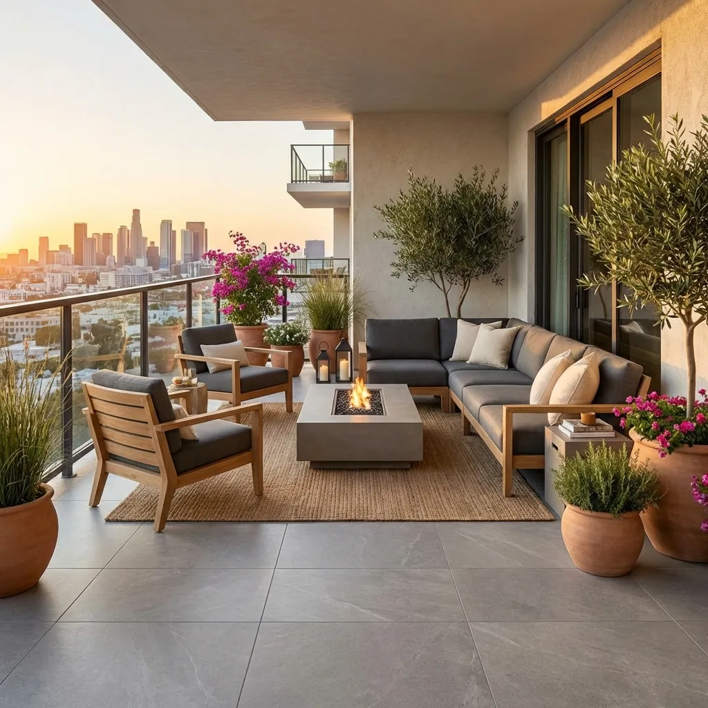 5.Balcony Gray Tile