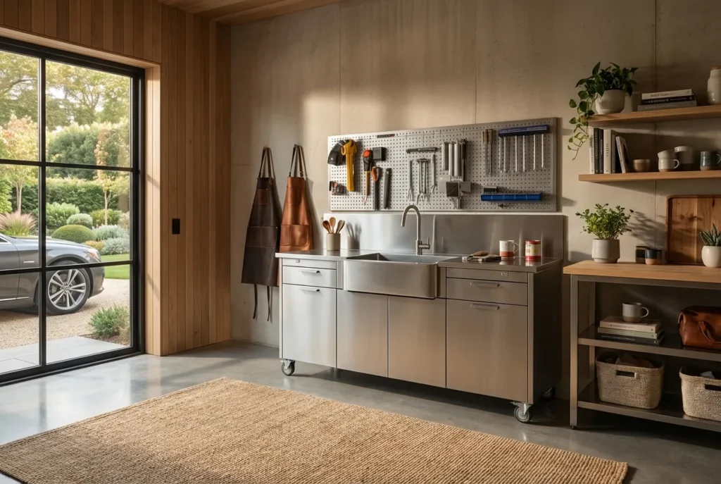 5.Garage Sink Cabinet