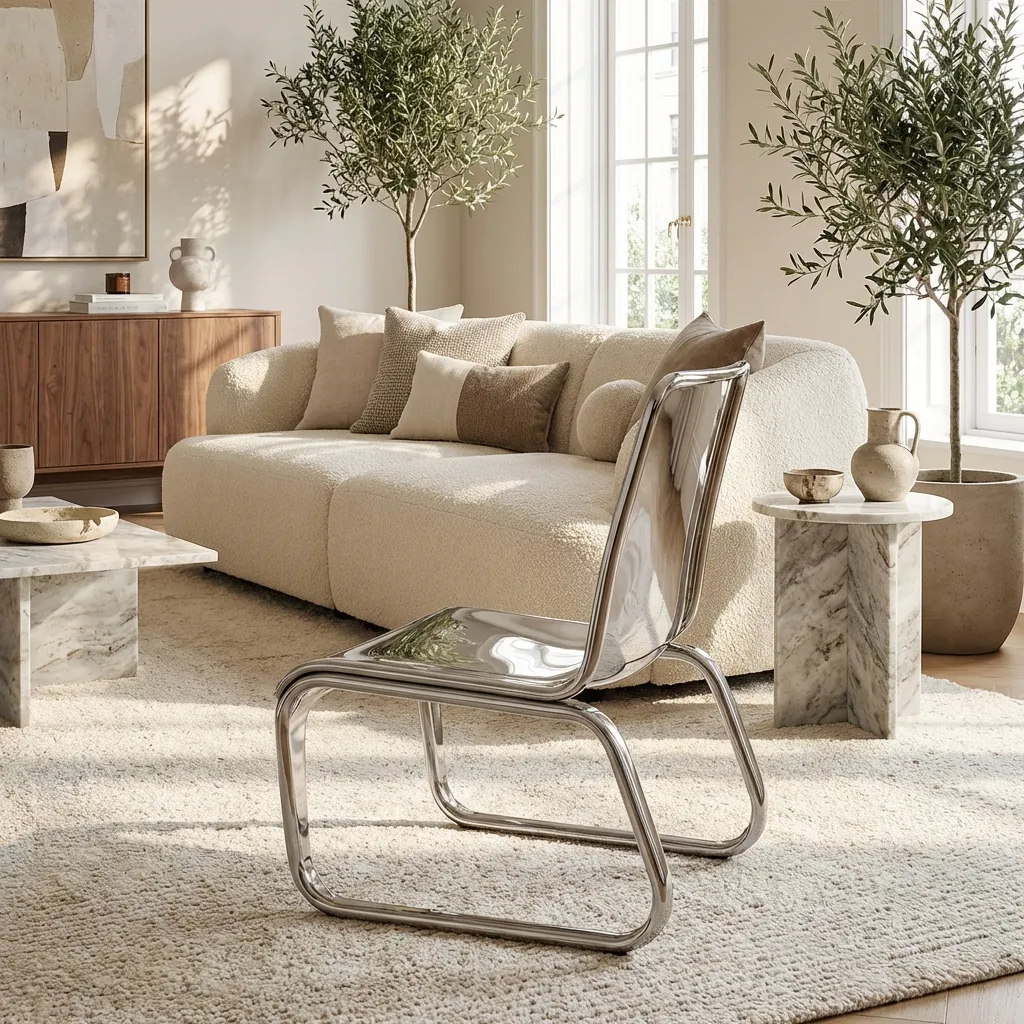 5.Metal Chair