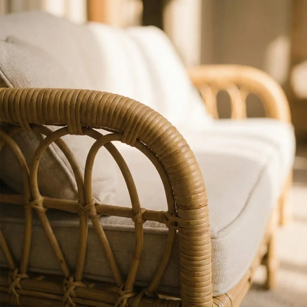 5.Rattan Sofa