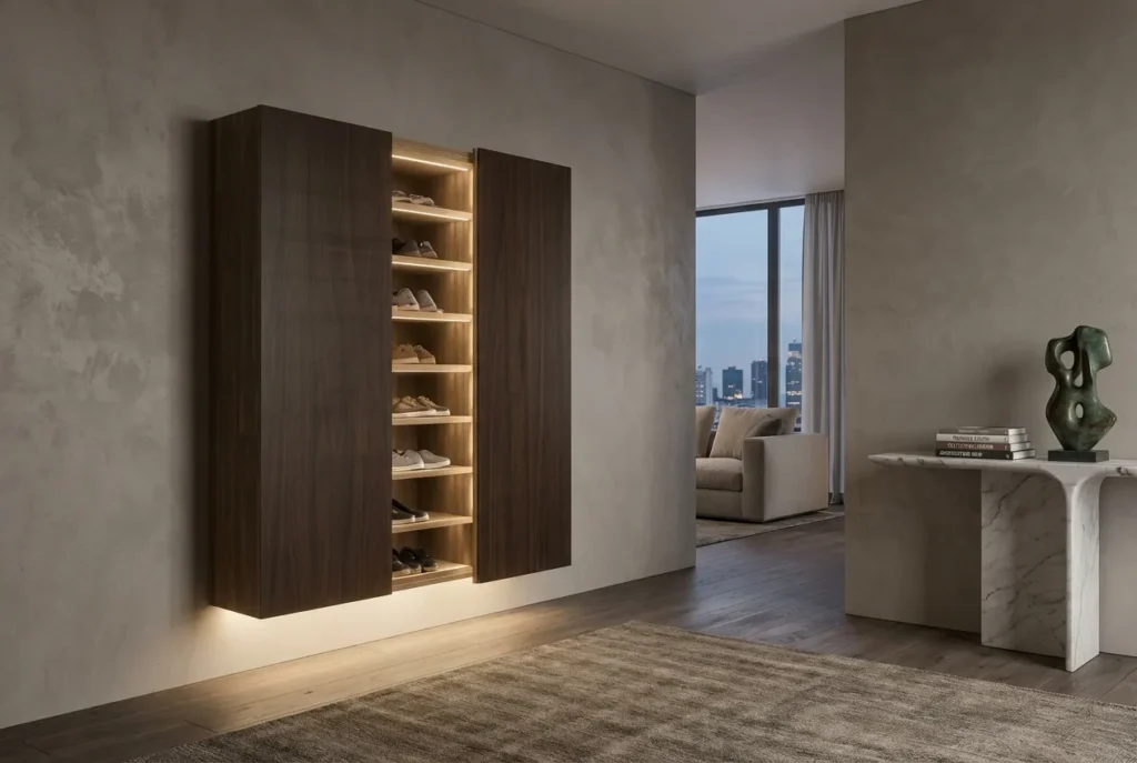 5.Slim Shoe Cabinet