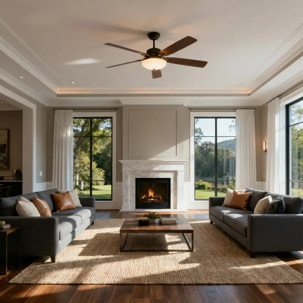 5.Villa Ceiling Fans Lamp