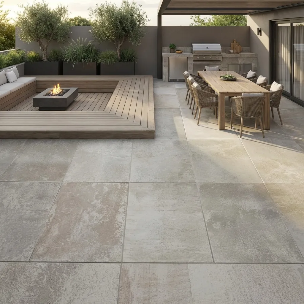 6.Outdoor Gray Tile