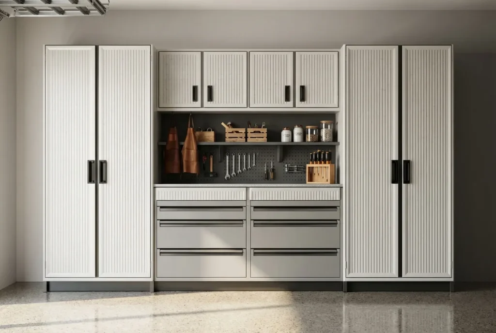6.Plastic Garage Cabinets