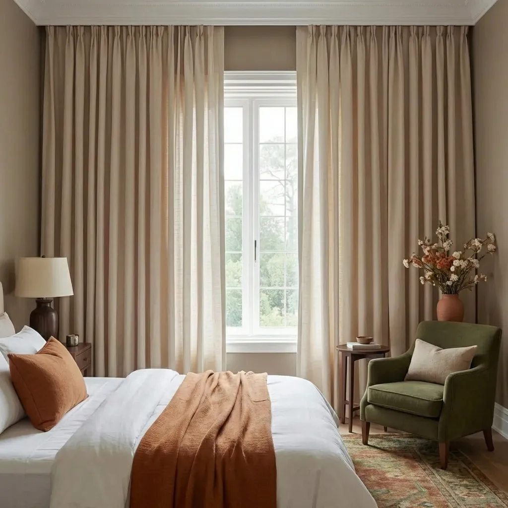 7.Bedroom Curtains