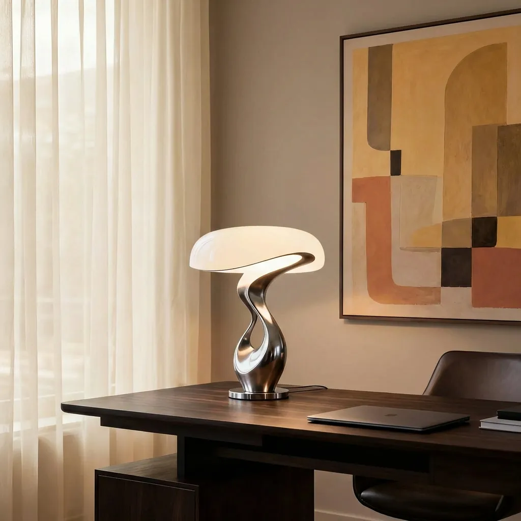 7.Contemporary Desk Lamp