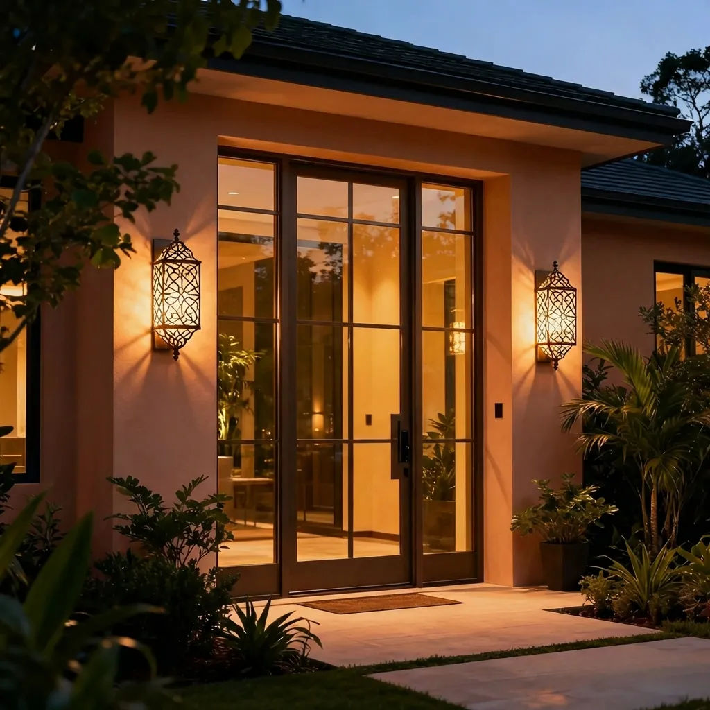 7.Glass Wall Lamp