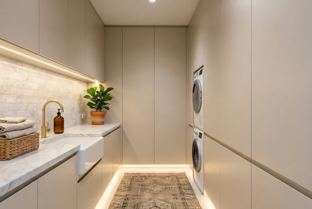 7,Modern Laundry Room Cabinets