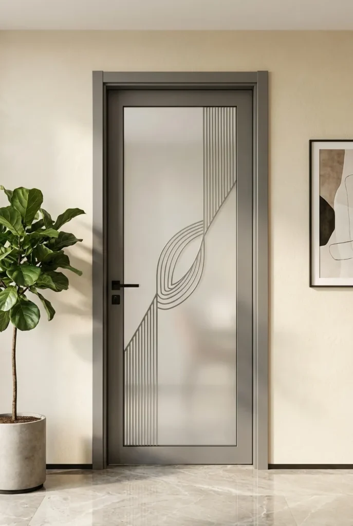 7.Personalized Aluminum Door