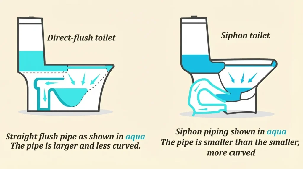 7.Siphon Flushing Toilet Pic