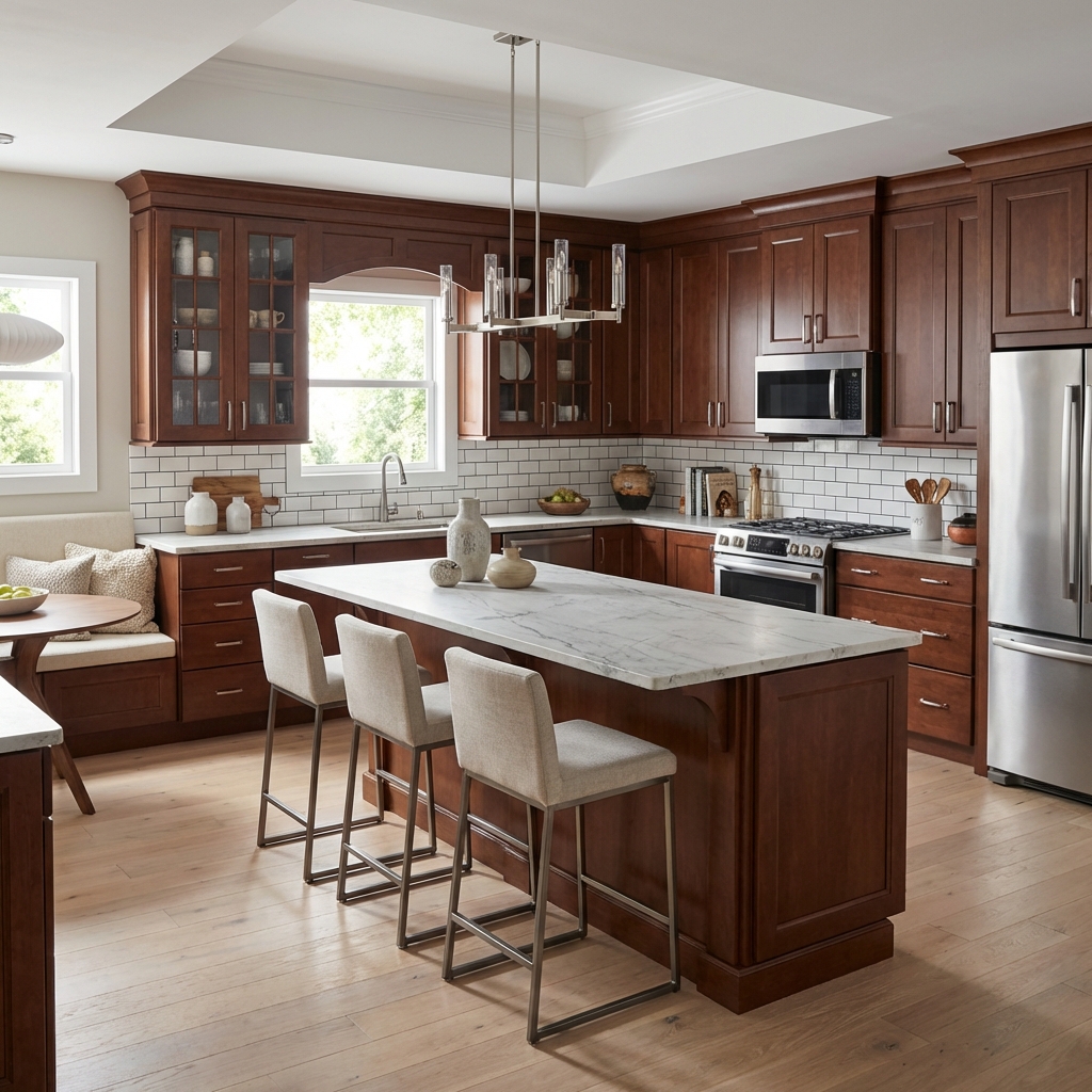 8 Cherry Kitchen Cabinets