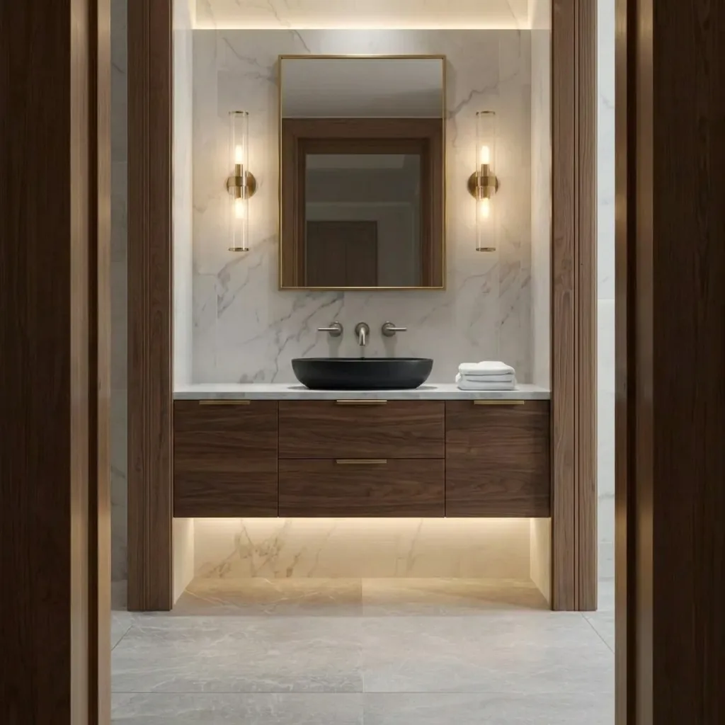 9.White Marble Tile