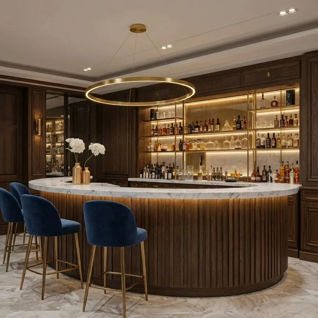 Custom Bar Cabinet